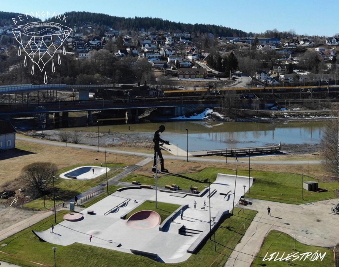 Lillestrom Central City Apartment Fully Furnished Dış mekan fotoğraf